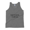 Your potential is endless. - Unisex Soft Tri-Blend Tank Motivational quotes 7800855