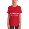 Let things fall into place. - Youth Short Sleeve Tee Motivational quotes 7801563