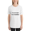 F-E-A-R hast two meanings: - Unisex Short Sleeve Jersey T-Shirt Motivational quotes 7800851