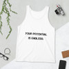 Your potential is endless. - Unisex Jersey Tank Motivational quotes 7801301