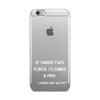 It takes two flints to make a fire. - Louisa May Alcott - iPhone Case Motivational quotes 7801304