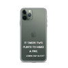 It takes two flints to make a fire. - Louisa May Alcott - iPhone Case Motivational quotes 7801304