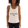 Do what scares you. - Women's Tri-Blend Racerback Tank Motivational quotes 7800802
