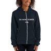 Do what scares you. - Unisex Flex Fleece Zip Hoodie Motivational quotes 7800870