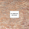 Let things fall into place. - Matte Paper Framed Poster Motivational quotes 7800553