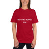Do what scares you. - Unisex Short Sleeve T-Shirt Motivational quotes 7800414