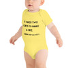 It takes two flints to make a fire. - Louisa May Alcott - Baby Jersey Short Sleeve One Piece Motivational quotes 7801585