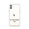 Do what scares you. - iPhone Case Motivational quotes 7801011