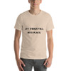 Let things fall into place. - Unisex Short Sleeve Jersey T-Shirt Motivational quotes 7801073