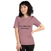 Let things fall into place. - Unisex Short Sleeve Jersey T-Shirt Motivational quotes 7801073