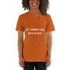 Let things fall into place. - Unisex Short Sleeve Jersey T-Shirt Motivational quotes 7801073