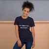 Let things fall into place. - Unisex Short Sleeve Jersey T-Shirt Motivational quotes 7801073