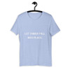 Let things fall into place. - Unisex Short Sleeve Jersey T-Shirt Motivational quotes 7801073