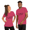 Let things fall into place. - Unisex Short Sleeve Jersey T-Shirt Motivational quotes 7801073