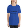 Let things fall into place. - Unisex Short Sleeve Jersey T-Shirt Motivational quotes 7801073