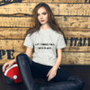 Let things fall into place. - Unisex Short Sleeve Jersey T-Shirt Motivational quotes 7801073