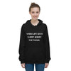 When life gets blurry adjust the focus. - Unisex Fleece Pullover Hoodie Motivational quotes 7809986