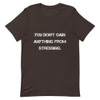 You don't gain anything from stressing. - Unisex Short Sleeve Jersey T-Shirt Motivational quotes 7810742