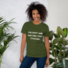 You don't gain anything from stressing. - Unisex Short Sleeve Jersey T-Shirt Motivational quotes 7810742