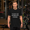 You don't gain anything from stressing. - Unisex Short Sleeve Jersey T-Shirt Motivational quotes 7810742