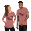 You don't gain anything from stressing. - Unisex Short Sleeve Jersey T-Shirt Motivational quotes 7810742