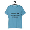 You don't gain anything from stressing. - Unisex Short Sleeve Jersey T-Shirt Motivational quotes 7810742