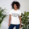 You don't gain anything from stressing. - Unisex Short Sleeve Jersey T-Shirt Motivational quotes 7810742