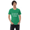 You don't gain anything from stressing. - Unisex Short Sleeve Jersey T-Shirt Motivational quotes 7810742