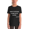 Beauty is power; a smile is its sword. - John Ray - Youth Short Sleeve Tee Motivational quotes 7812052