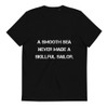 A smooth sea never made a skillful sailor. - Unisex Organic Cotton T-Shirt Motivational quotes 7813031