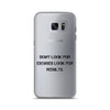 Don't look for excuses look for results. - Samsung Case Motivational quotes 7811993