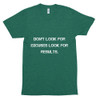 Don't look for excuses look for results. - Unisex Short Sleeve Track Shirt Motivational quotes 7810585