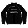Tough times never last, but tough people do. - Robert H. Schuller - Piped Fleece Jacket Motivational quotes 7812467
