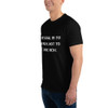 The goal is to be rich. Not to look rich. - Fitted Long Sleeve Crew Motivational quotes 7810381