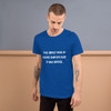 The direction is more important than speed. - Unisex Short Sleeve Jersey T-Shirt Motivational quotes 7811406