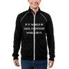 If it would be easy, everybody would do it. - Piped Fleece Jacket Motivational quotes 7812454
