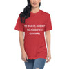 Be brave. Nobody remembers a coward. - Unisex Short Sleeve Crew Neck Motivational quotes 7810722