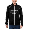 Don't look for excuses look for results. - Piped Fleece Jacket Motivational quotes 7812417