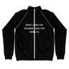 Don't look for excuses look for results. - Piped Fleece Jacket Motivational quotes 7812417
