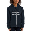 A smooth sea never made a skillful sailor. - Unisex Flex Fleece Zip Hoodie Motivational quotes 7810691