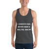 A smooth sea never made a skillful sailor. - Fine Jersey Tank Top Unisex Motivational quotes 7810019
