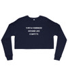 Throw kindness around like confetti. - Women's Fleece Crop Sweatshirt Motivational quotes 7812006