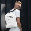 Don't look for excuses look for results. - Backpack Motivational quotes 7811824