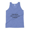 Your mental health should be a priority. - Unisex Soft Tri-Blend Tank Motivational quotes 7810619