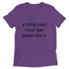 Storms make trees take deeper roots. - Unisex Triblend Short Sleeve T-Shirt Motivational quotes 7810791