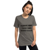 Storms make trees take deeper roots. - Unisex Triblend Short Sleeve T-Shirt Motivational quotes 7810791