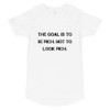 The goal is to be rich. Not to look rich. - Long Body Urban Tee Motivational quotes 7812332