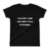 You don't gain anything from stressing. - Ladies' Ultra Cotton T-Shirt Motivational quotes 7810734