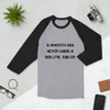 A smooth sea never made a skillful sailor. - Unisex Fine Jersey Raglan Tee Motivational quotes 7811504