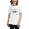 Beauty is power; a smile is its sword. - John Ray - Women's Relaxed Short Sleeve Jersey Tee Motivational quotes 7812624